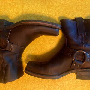 Frye H8 Harness Brown Boot Women's 8.5